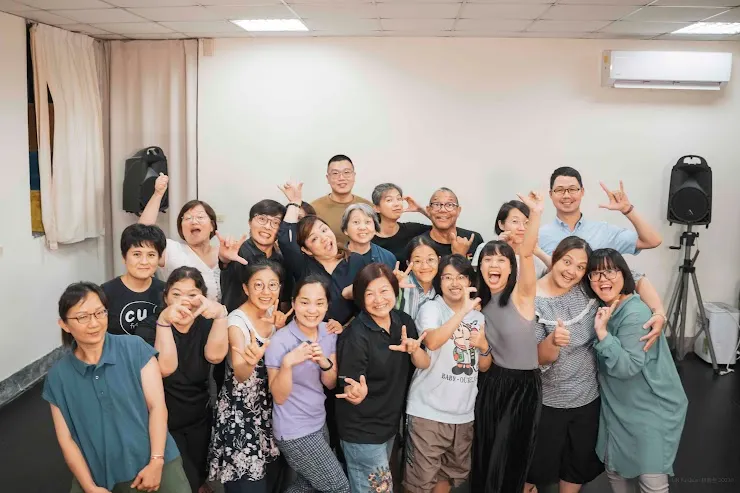 課程終於結束了，來個開心大合照 攝影/林育全