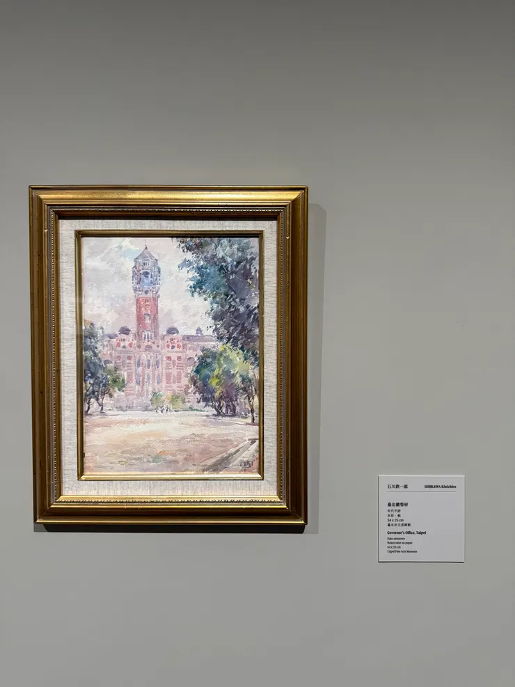 石川欽一郎畫作