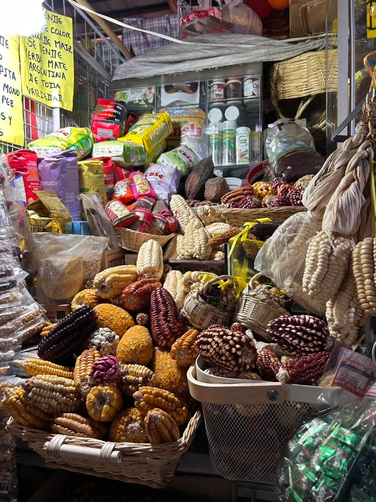 祕魯有各式各樣的玉米