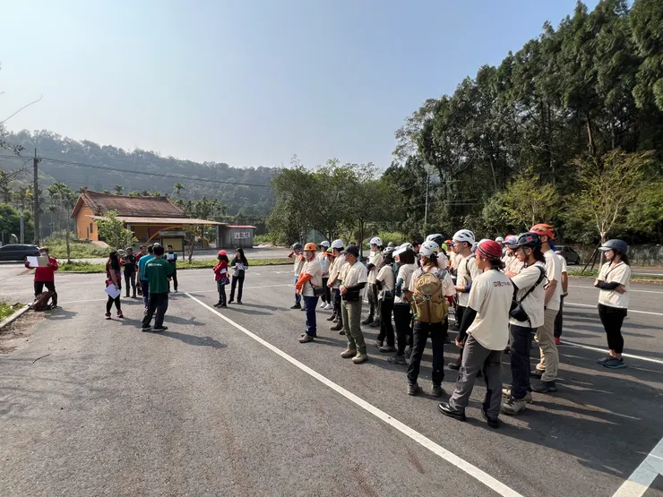 金龍山第一停車場集合