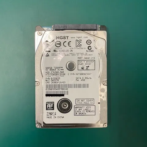 HGST HTS725050A7E630 資料救援推薦