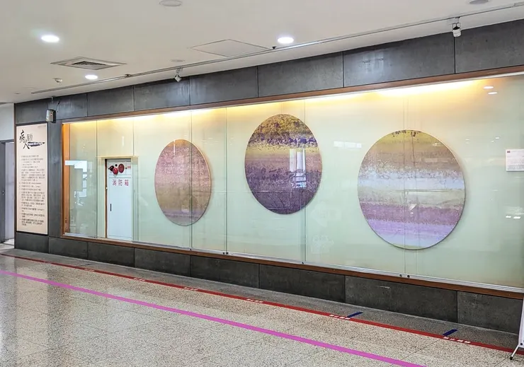 西元2025/07/02  虹心球、空間與時間的對話。