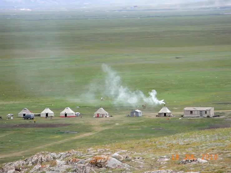 ▲新疆巴音布魯克草原