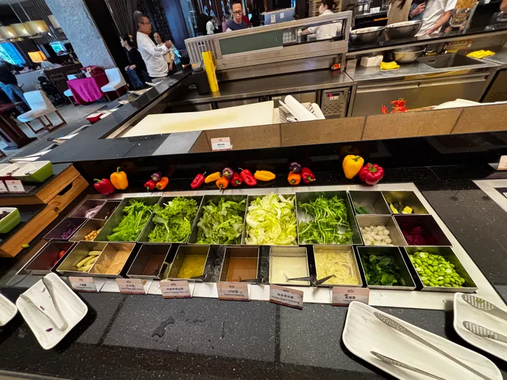 生菜區 滿滿新鮮的菜