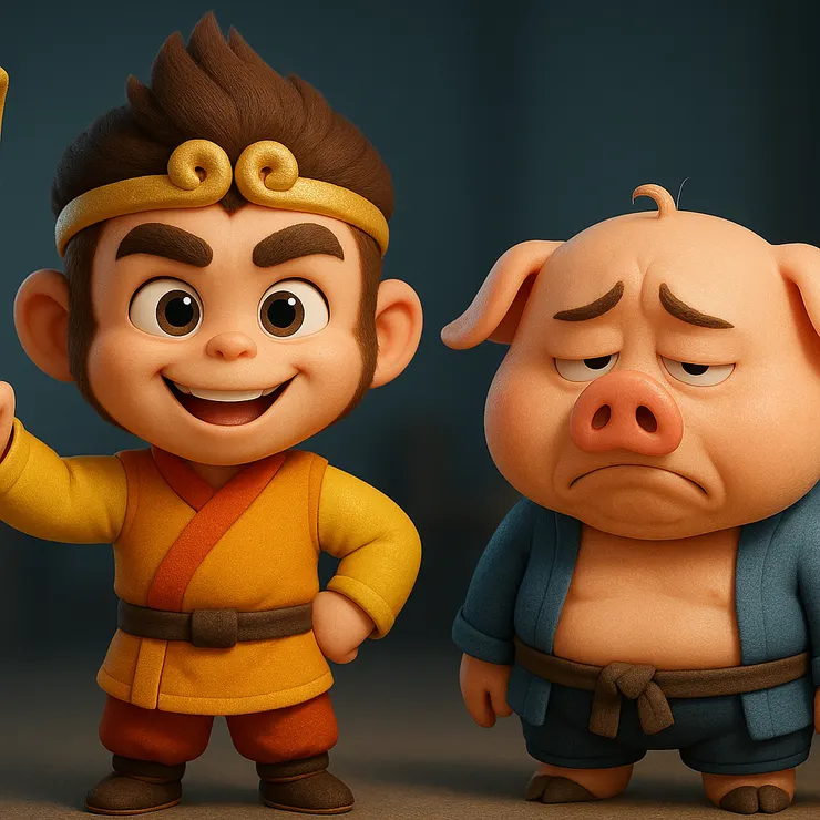 你想當孫悟空還是唐僧？