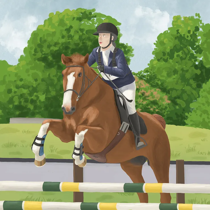 馬術教練-李佳憶