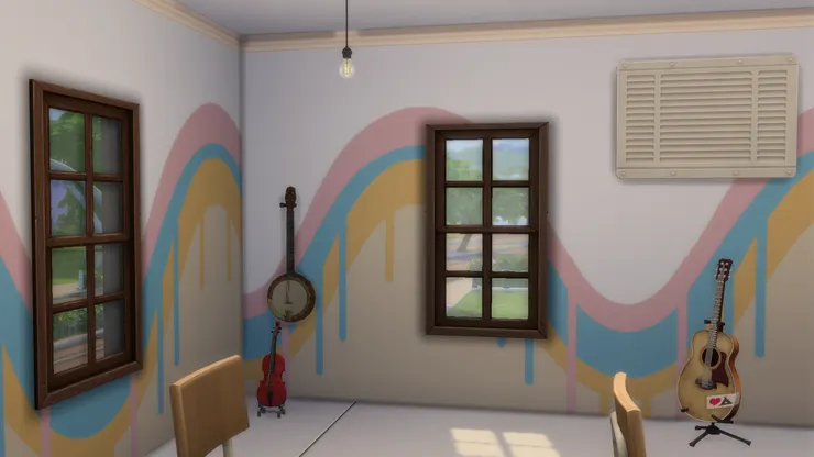 音樂室的一旁放著其他樂器，不過不知能不能用。我以前的學校這裏有一排櫃子放這些，從沒見過有人去碰。