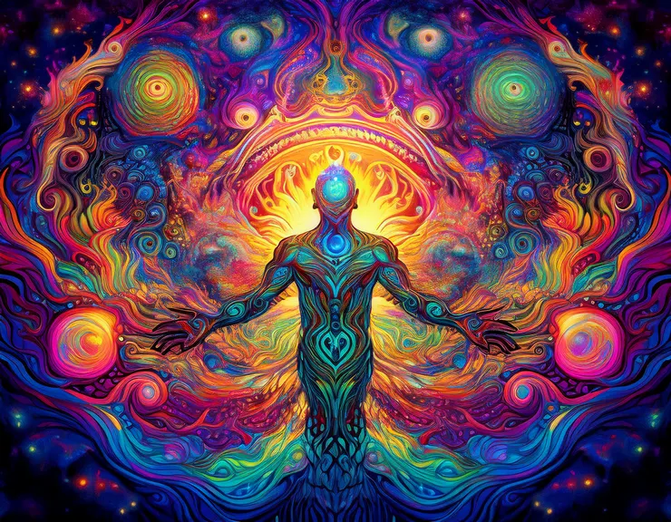 AI生成圖 連結,信任,控制,合一,療癒,愛