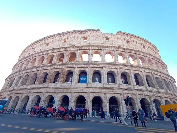 ▲羅馬競技場外觀
