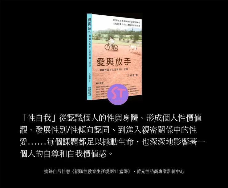 《愛與放手：親職性教育生涯規劃11堂課》：呂嘉惠著。2021。