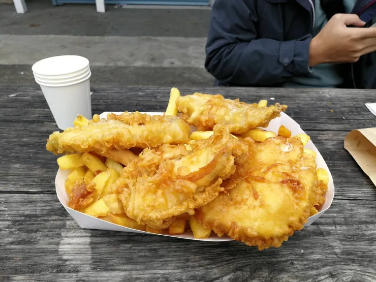 超好吃的Fish and chips