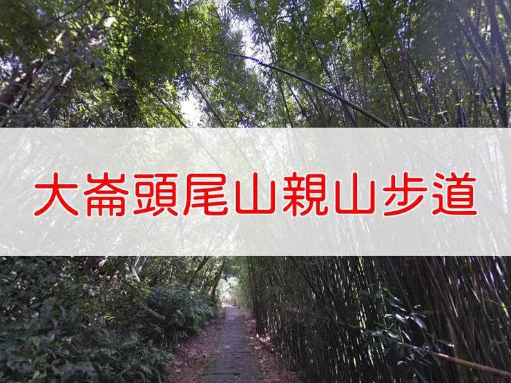 【台北】小百岳-大崙頭尾山親山步道 | 全長：5.4公里 | 難度：低