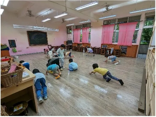 ▲同學們一起維護環境整潔