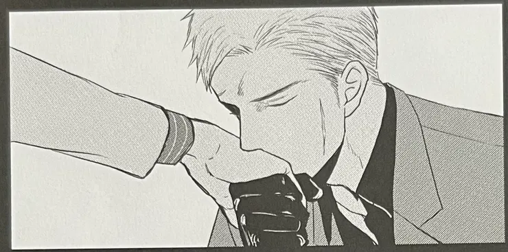 截一點點CD隨附的紙本番外，讓大夥兒一起聞香 (媽呀西裝真的好香，吻手真的好蘇)