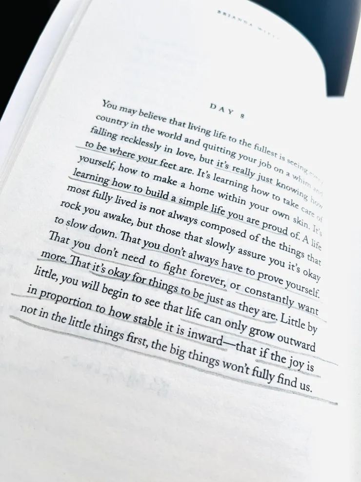 Brianna Wiest - The Pivot Year - Day 8