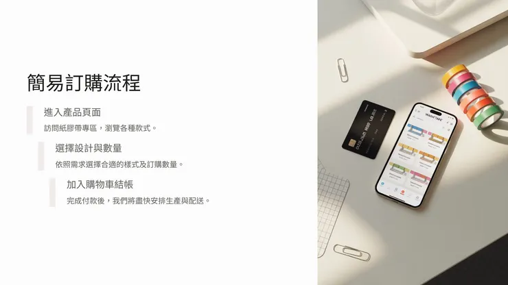 訂購流程