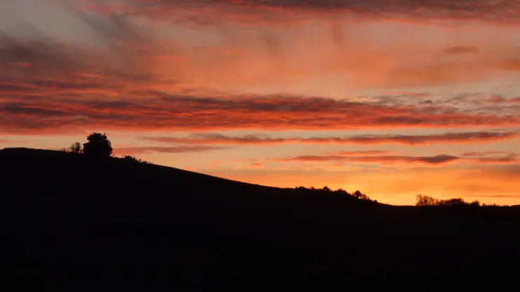 托斯卡尼的日出