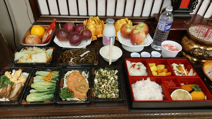 拜飯與作旬的菜餚