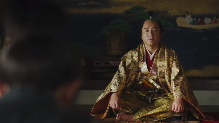 秀吉以宛若天下人之姿接受眾人的朝賀