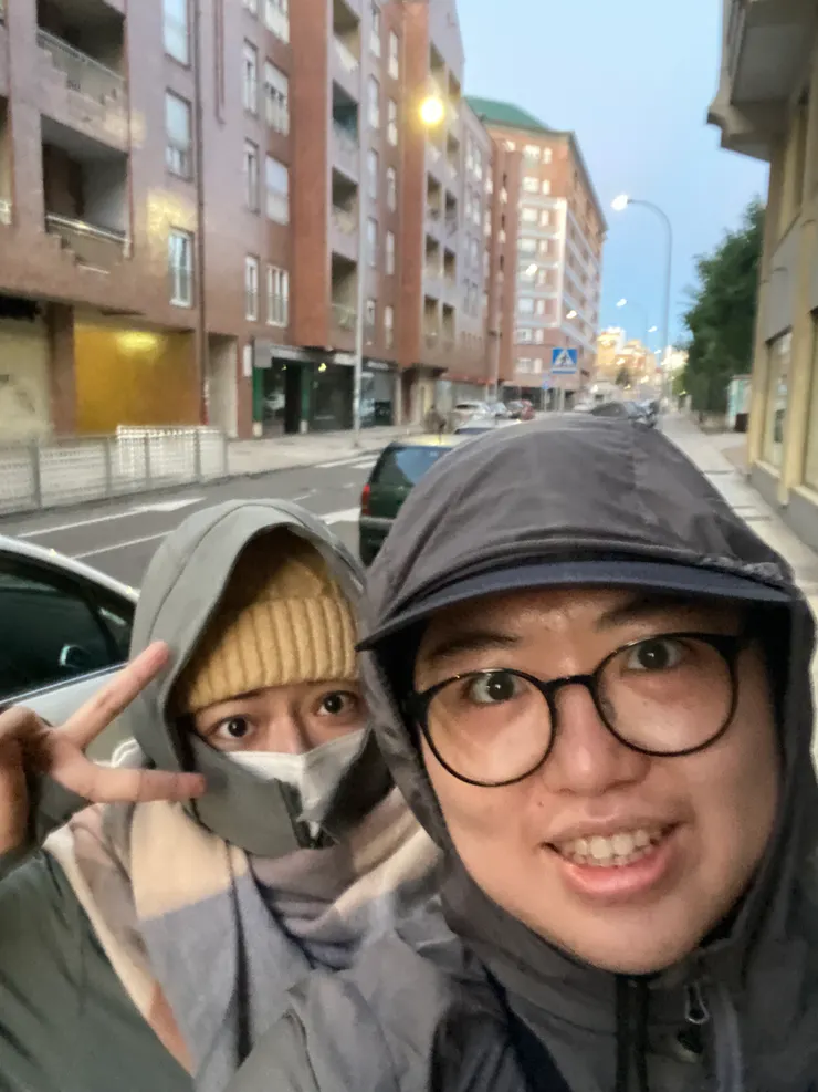 Leon 9月中的早晨已經開始冷冽