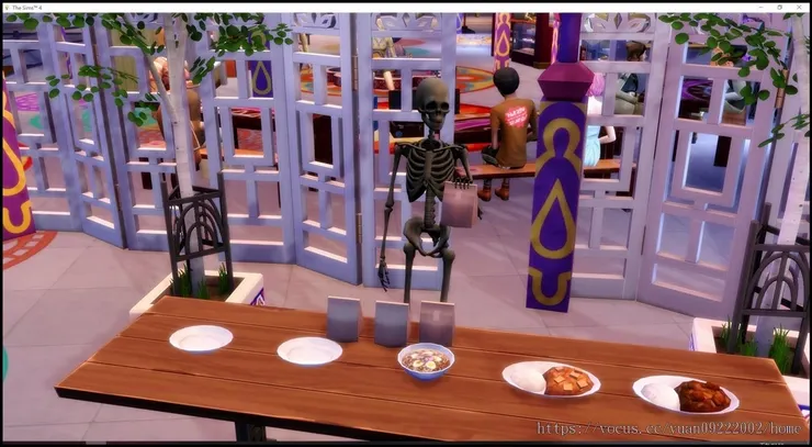 用兩張圖表示兩人有去打包慶典（今次也包了四十來個）