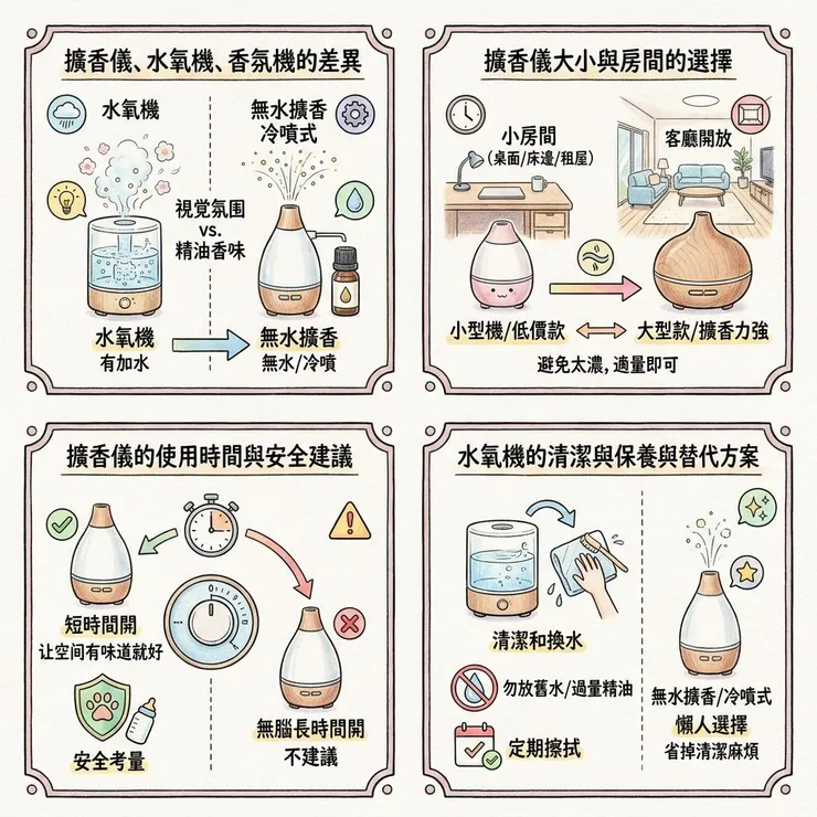 擴香儀常見問題:買前最容易忽略的細節