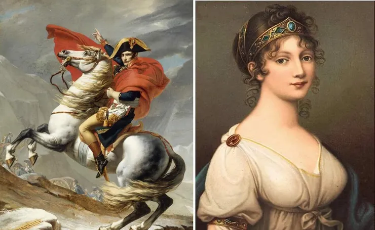 法國大革命期間，一位來自科西嘉島的年輕將軍拿破崙，愛上一個差點上斷頭台、還大他六歲的寡婦約瑟芬，這是歷史上最偉大的名人愛情故事之一。