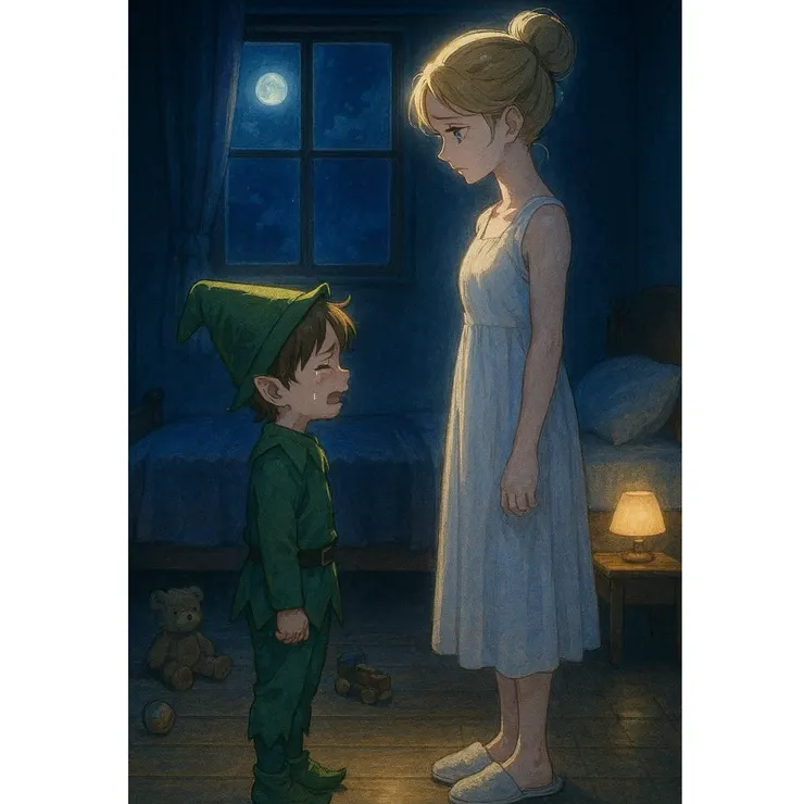 「你答應過我你不長大的！」