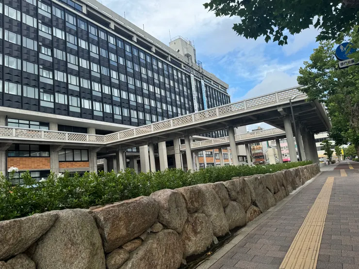 岡山縣廳（我真的很不會拍照）