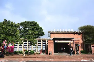 紅磚外觀的舊東勢車站(舊照請點這裡)