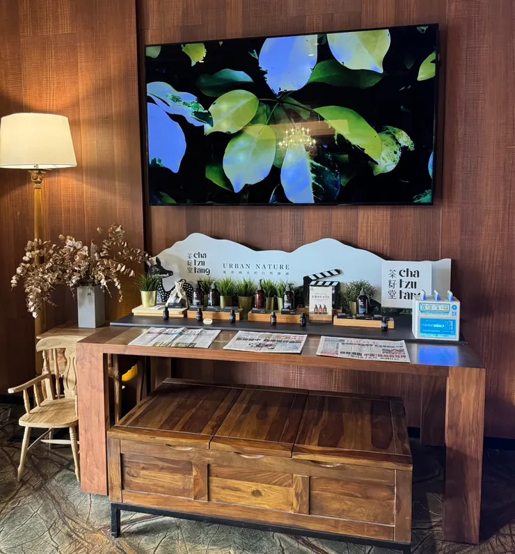 會選擇薆悅酒店的其中一點是它們的備品都選用茶籽堂，非常有sense！