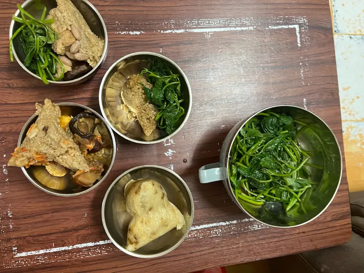 平生只吃軟爛南部粽。