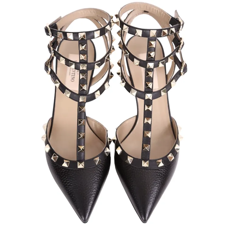 范倫鐵諾ROCKSTUD三環鉚釘鞋