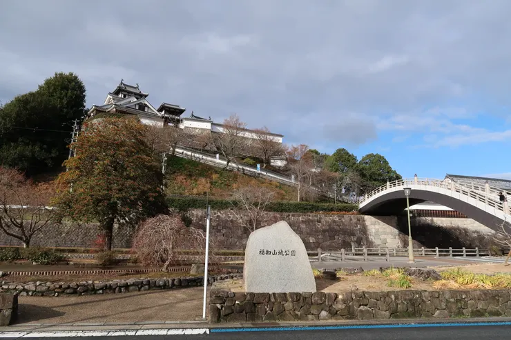 福知山城公園。福知山沒甚麼巴士,我是直接的士去的。