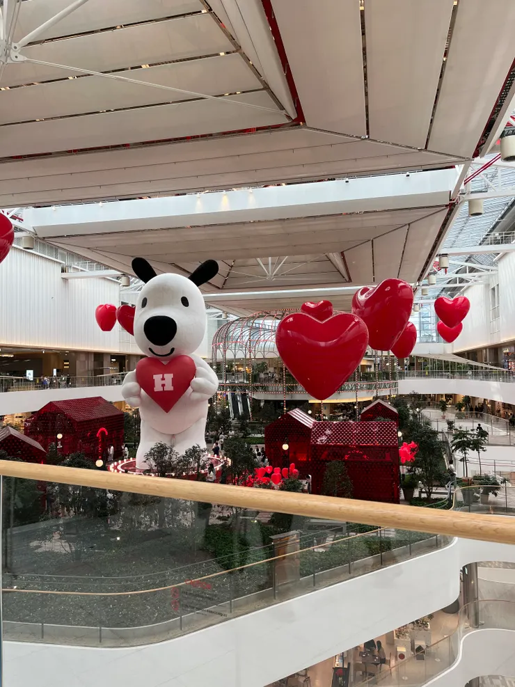 空中庭園與大IP狗狗