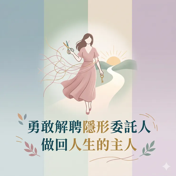 勇敢解聘隱形委託人，做回人生的主人。