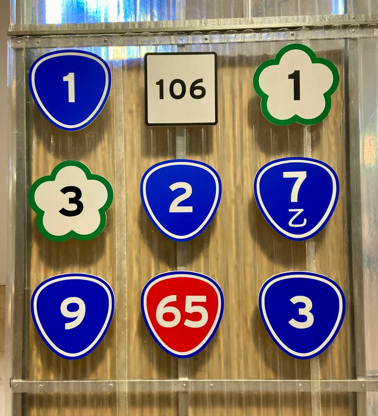 ▲ 不同路線有不同的線速