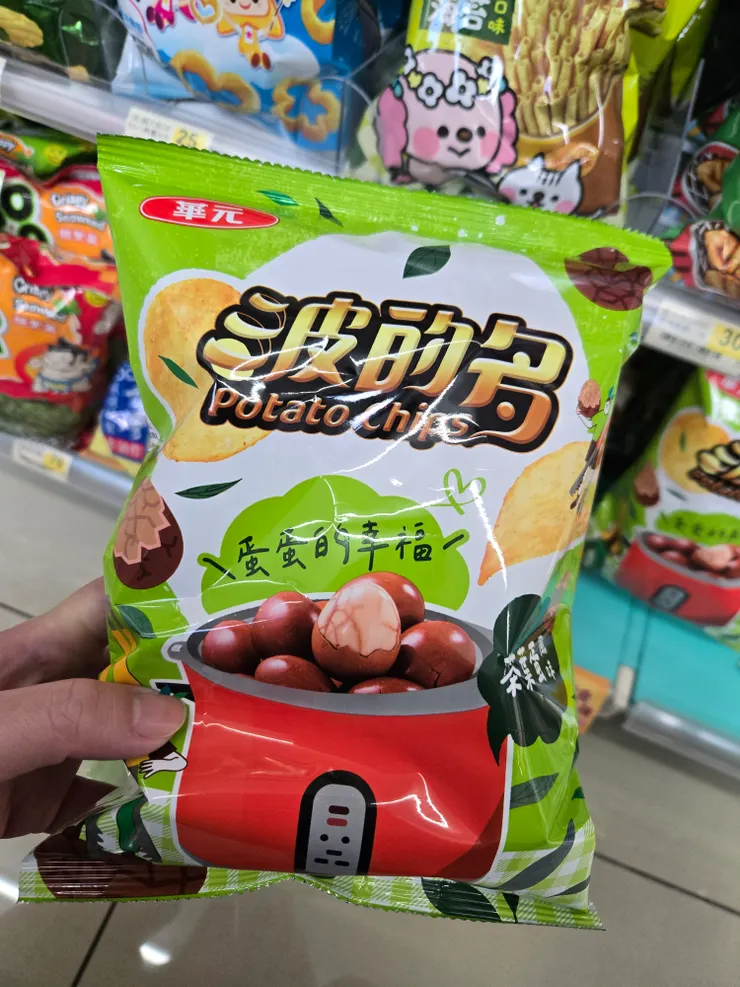 茶葉蛋的包裝也很有FU