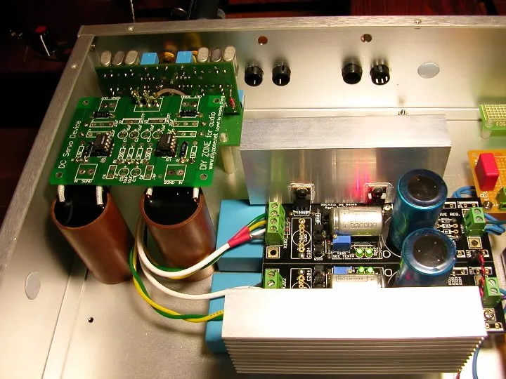 DC Servo 使用 Duelund 0.47uF CAST PIO 銅箔電容