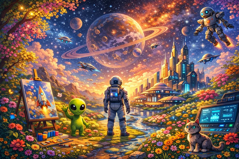 每天重新振作小姐