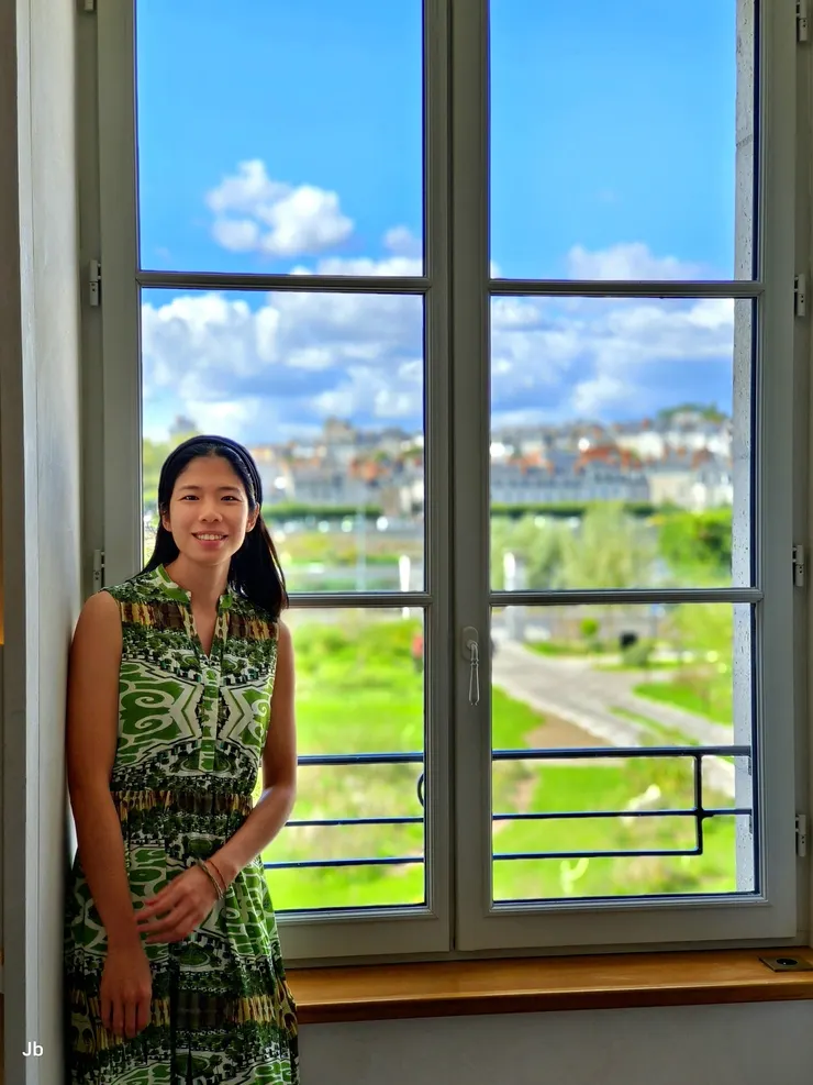 【二星餐廳隔羅亞爾河遙對老城區！這餐廳窗戶景緻多美！】