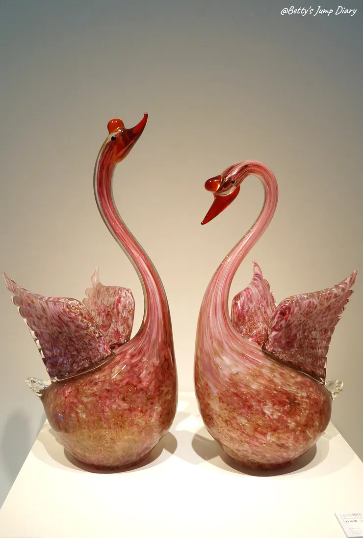 ▲新竹市玻璃工藝博物館-「時光璃影」聯展/圖片來源:Betty's Jump Diary