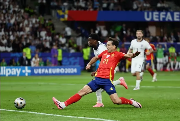 奧耶沙巴為西班牙射成2:1