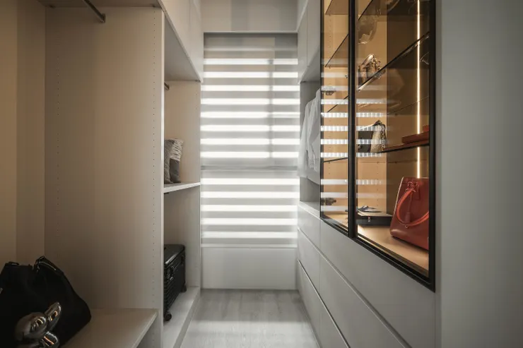 (作品呈現:室內 22 坪 2 房 - 現代簡約奶茶風|高雄EHO室內設計 - 璟都心)