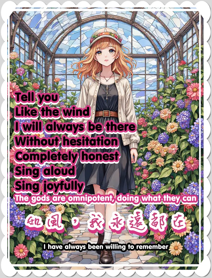 如風，我永遠都在《小說封面》