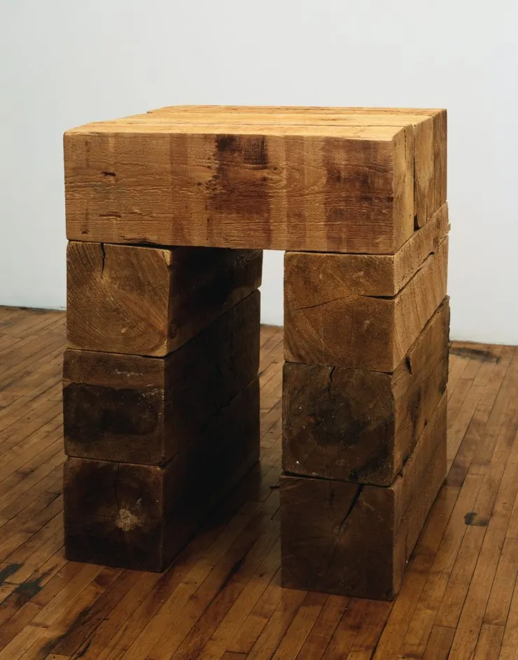 卡爾·安德烈（Carl Andre）的雕塑