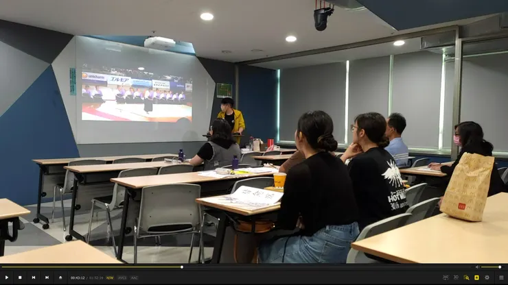 臺中西屯正念書法班:書法甲子園,從個體邁向集體(林冠傑,2023)