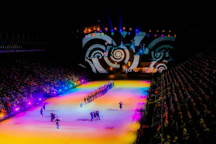 當年的軍樂節表演中，屬於紐西蘭的樂章