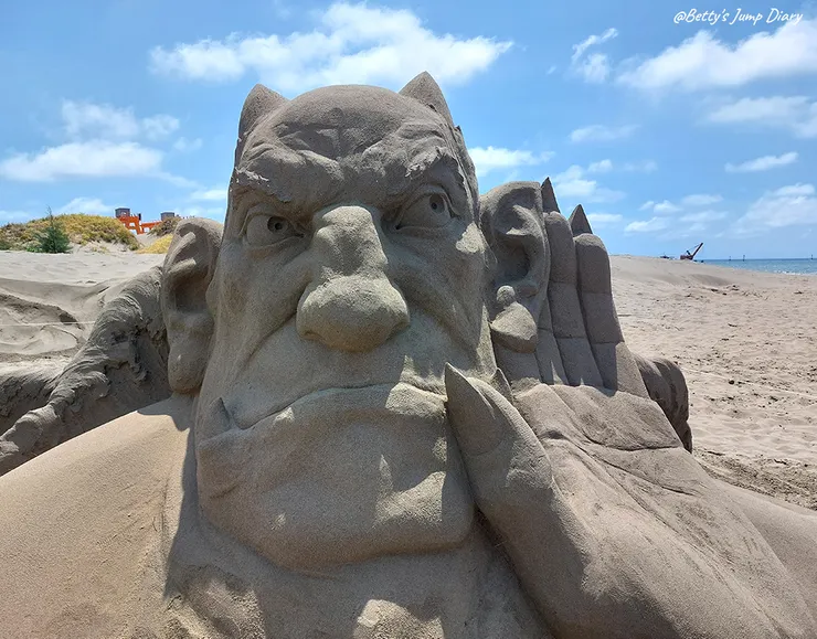 ▲2024苗栗通霄沙雕藝術節/圖片來源:Betty's Jump Diary