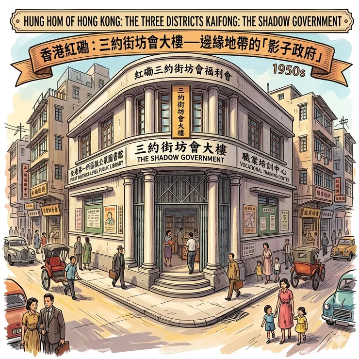 三約街坊會大樓——邊緣地帶的「影子政府」